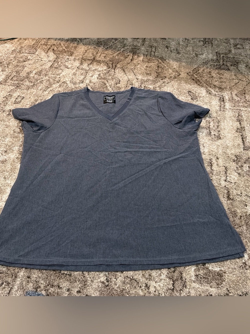Cherokee Women's V-Neck Short Sleeve Tee - Navy
